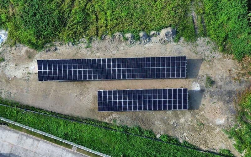 Industrial solar installation by Solaric