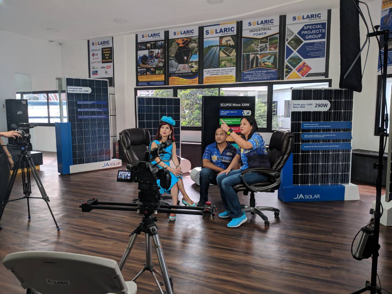 THE SEA PRINCESS TALKS TO SOLARIC ABOUT GOING GREEN