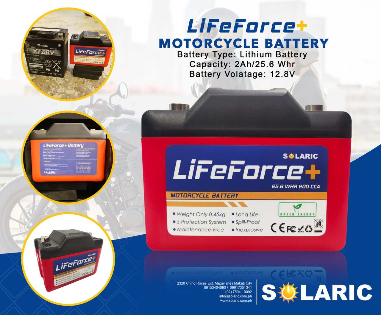 The LiFe-Force Battery