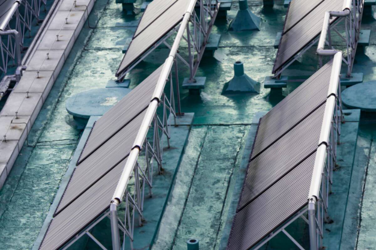 Commercial solar panel system designed for long-term performance and efficiency