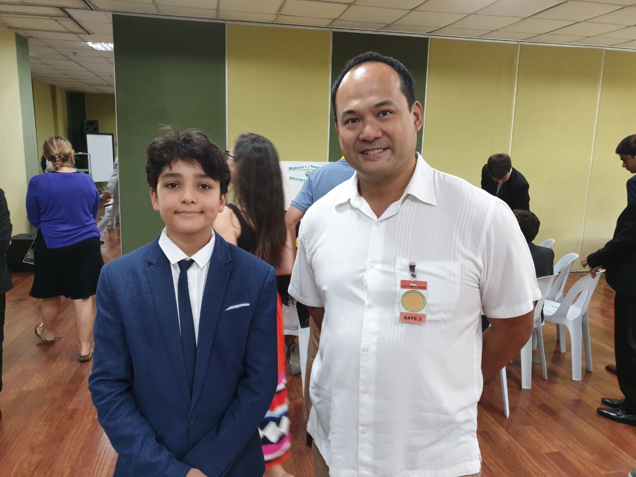 SOLARIC PRESIDENT VISITS AN EIGHTH GRADER AT INTERNATIONAL SCHOOL MANILA