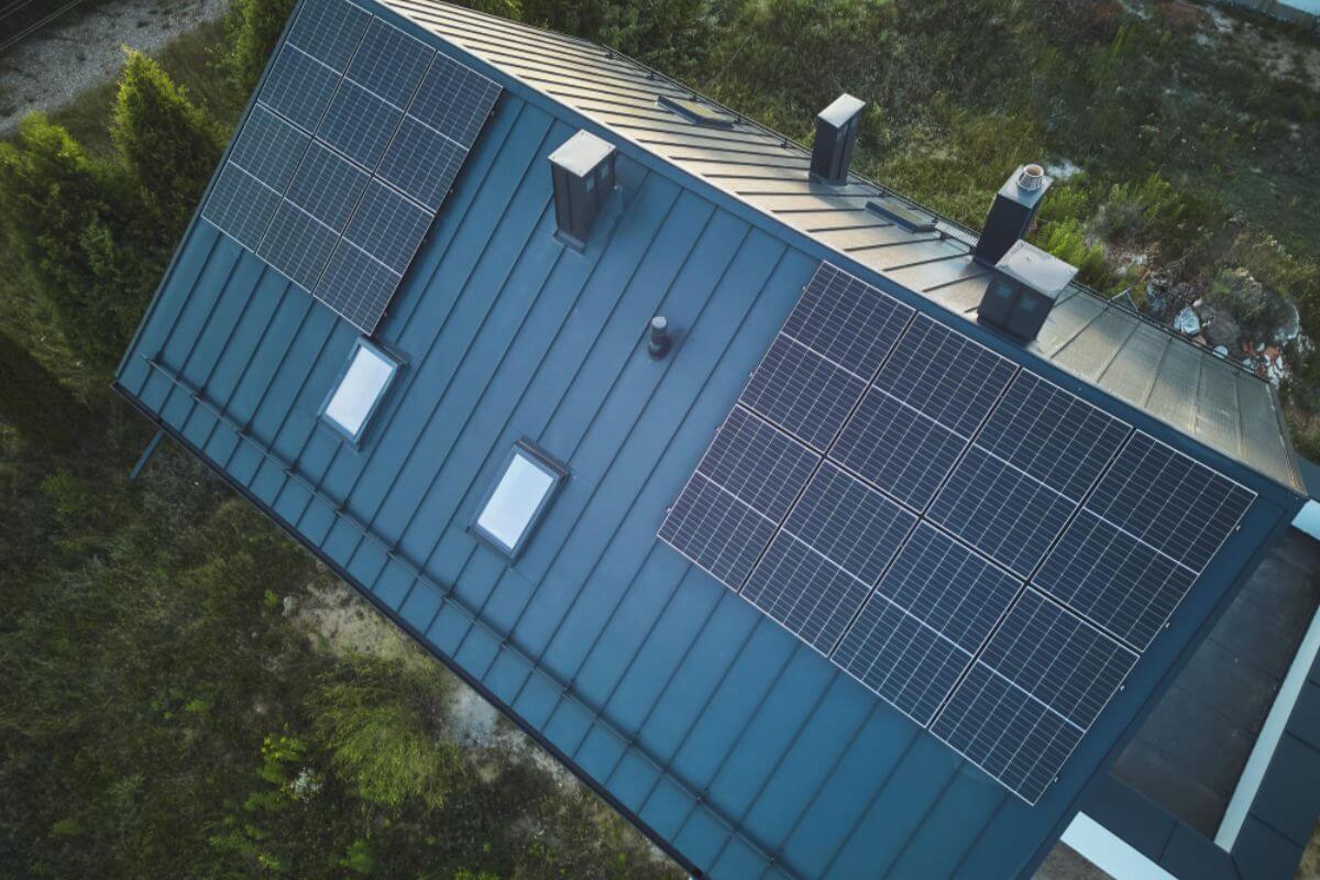 Solar panel installations suited for modern, minimalist, and low-slope roof designs