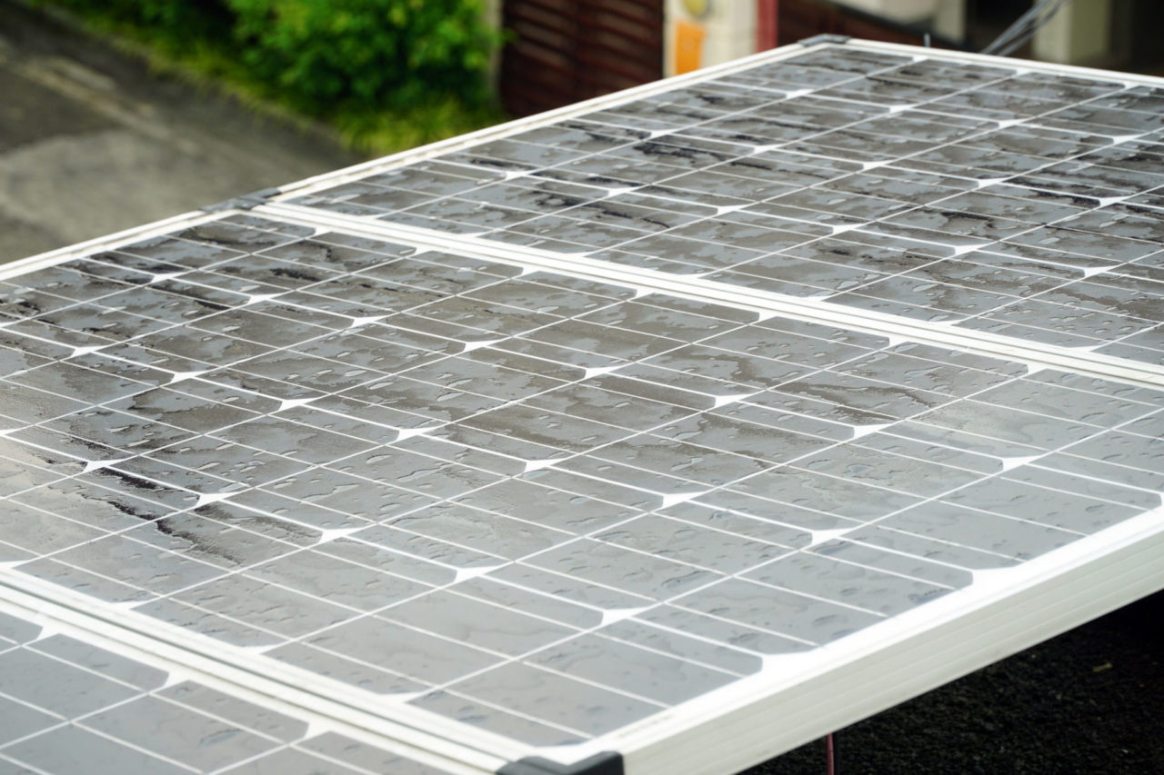 What happens exactly to the solar panels