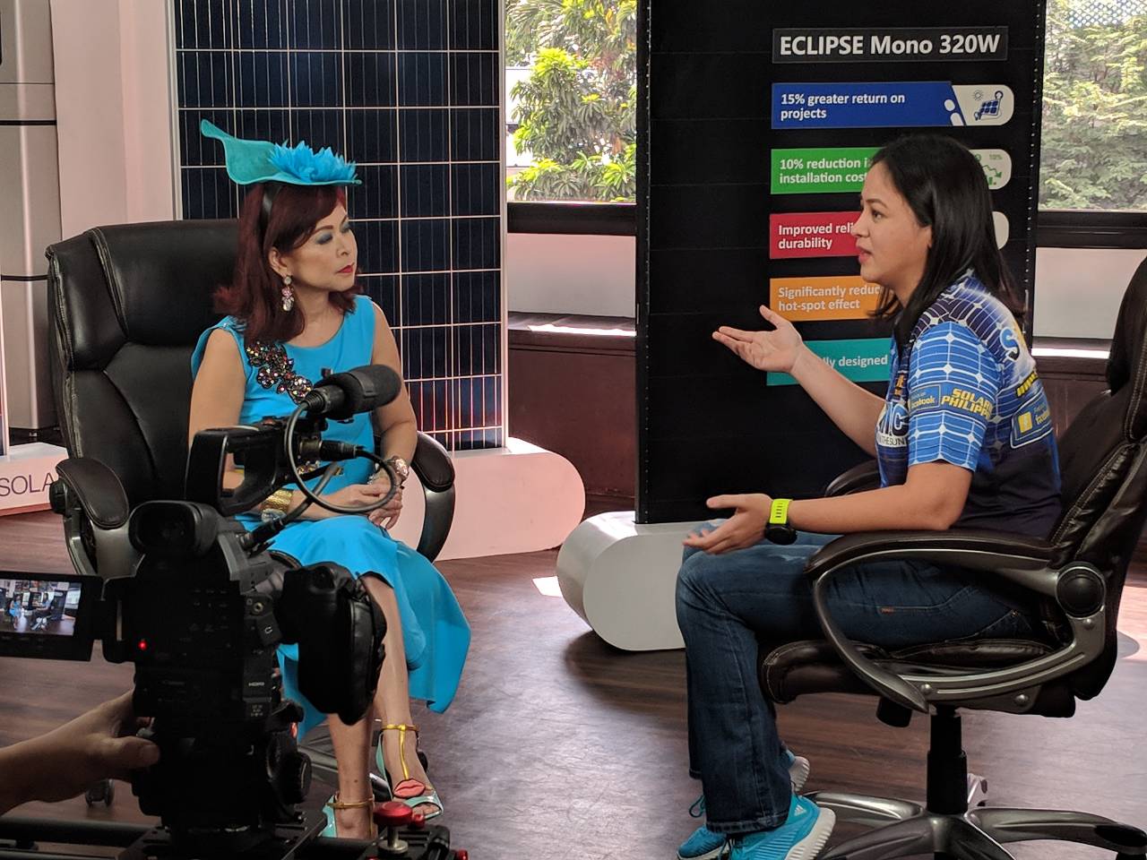 Tessa takes the green vision to heart