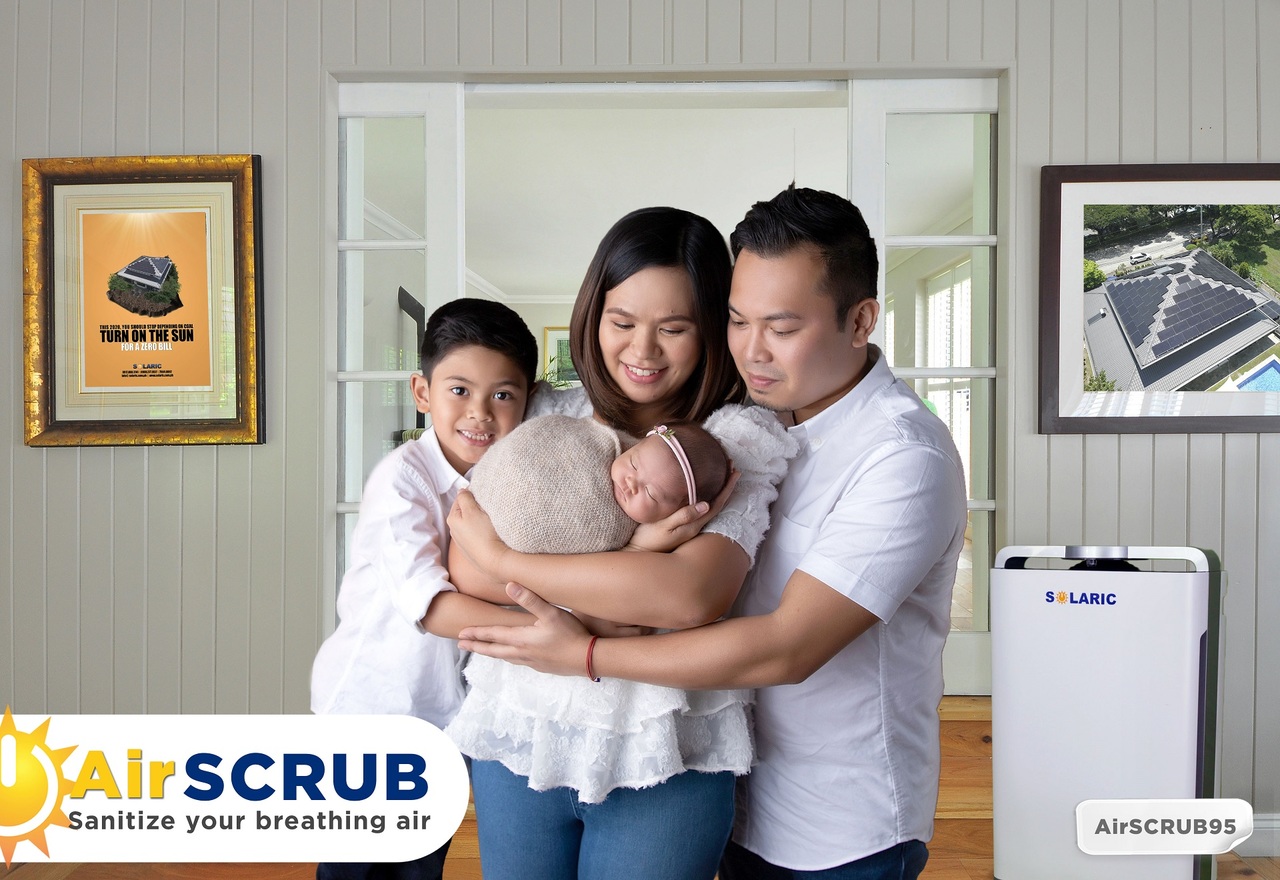A family who invested in Solaric's AirSCRUB