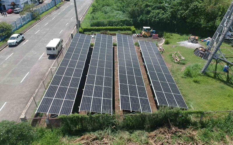 Industrial solar installation by Solaric