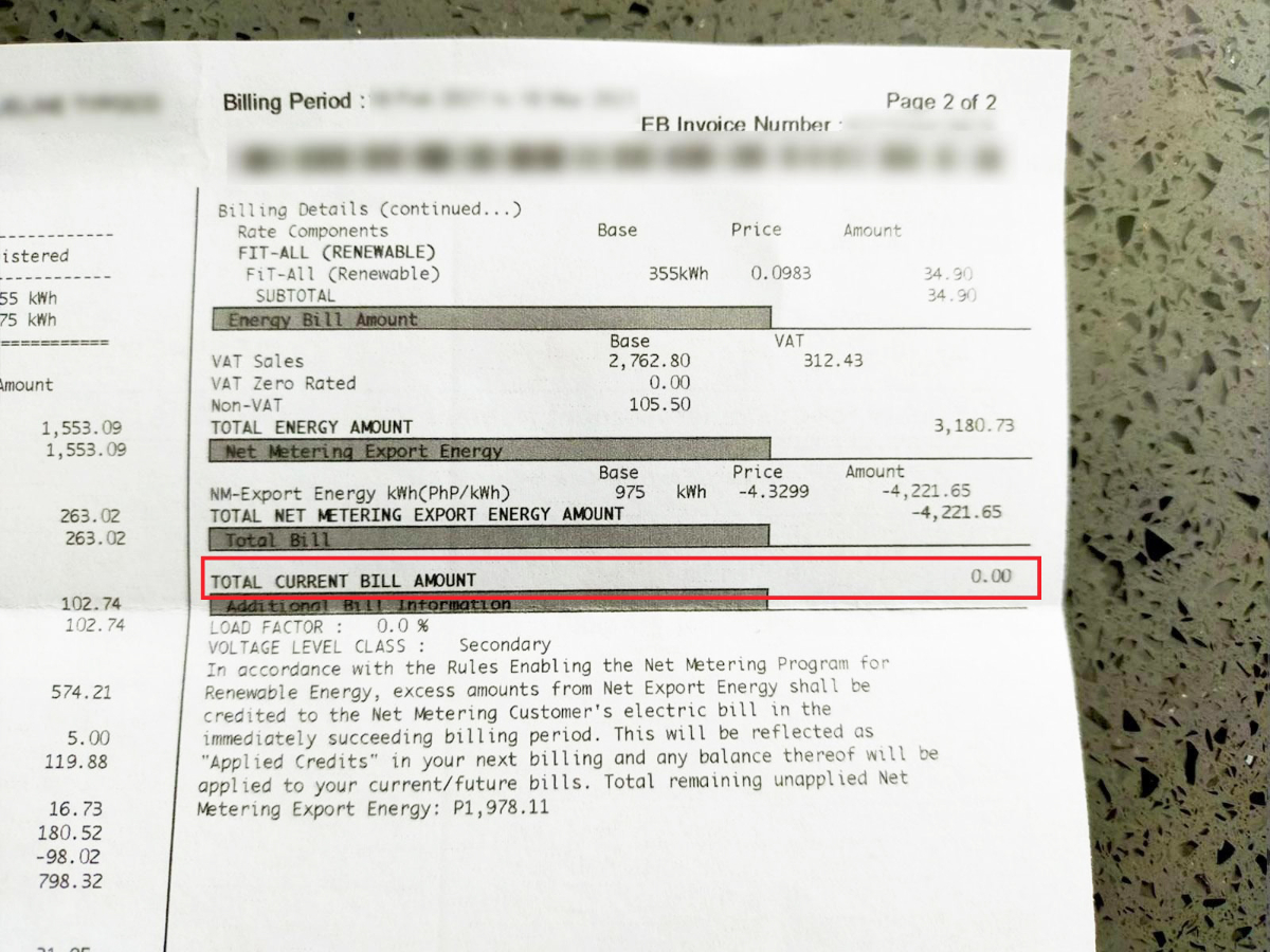 Know your energy consumption
