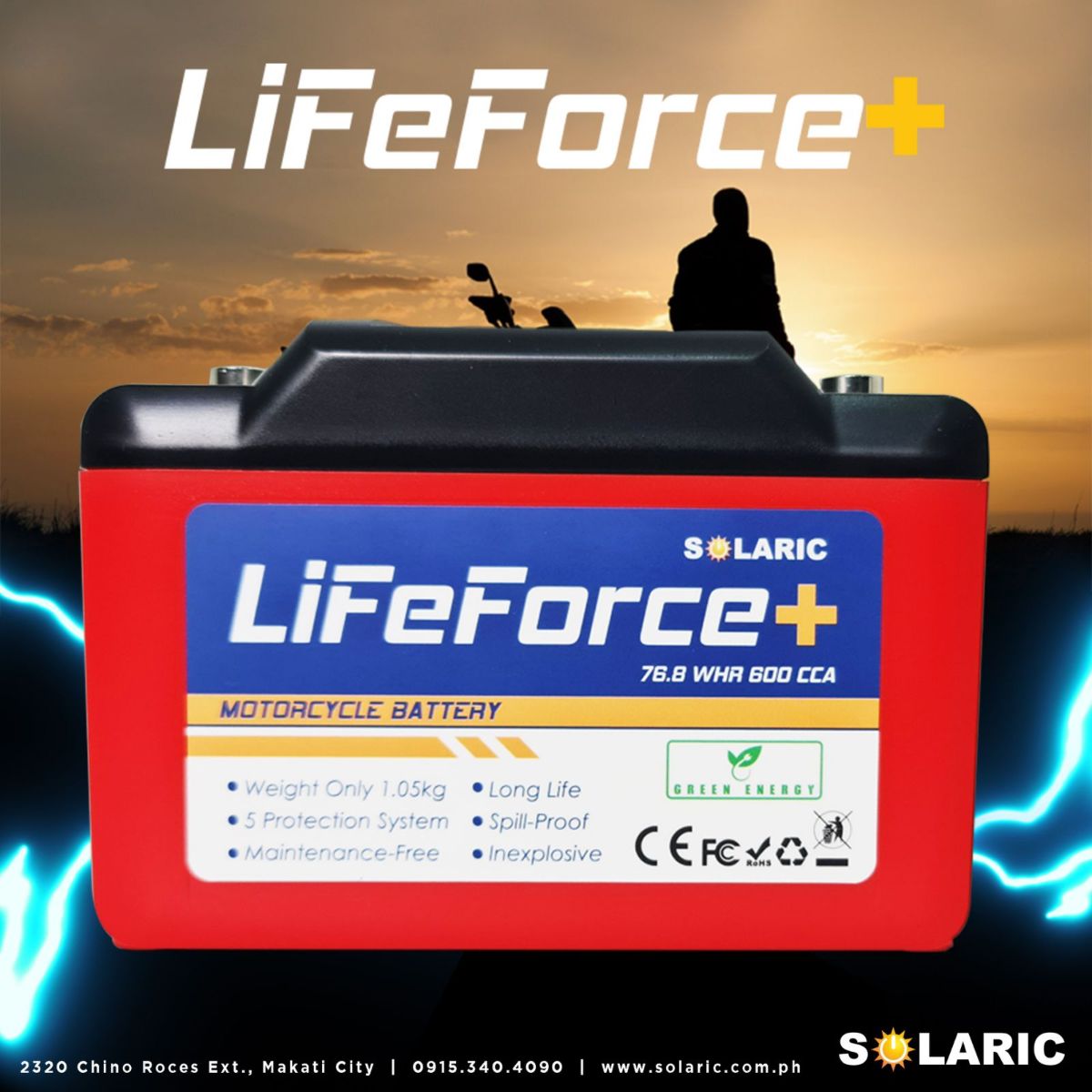 LiFeForce+: The New Motorcycle Battery Choice!