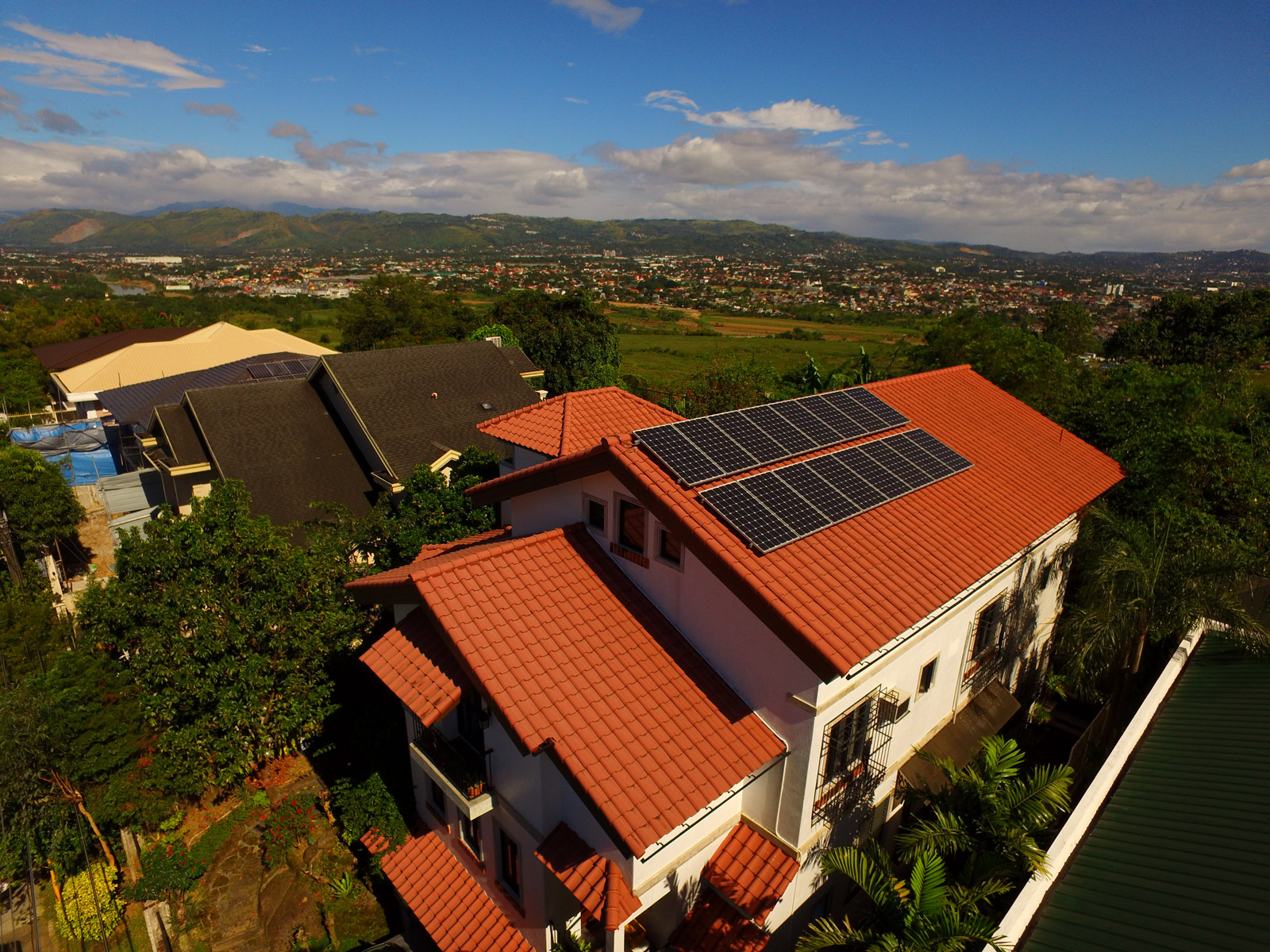 Rain washes your panels