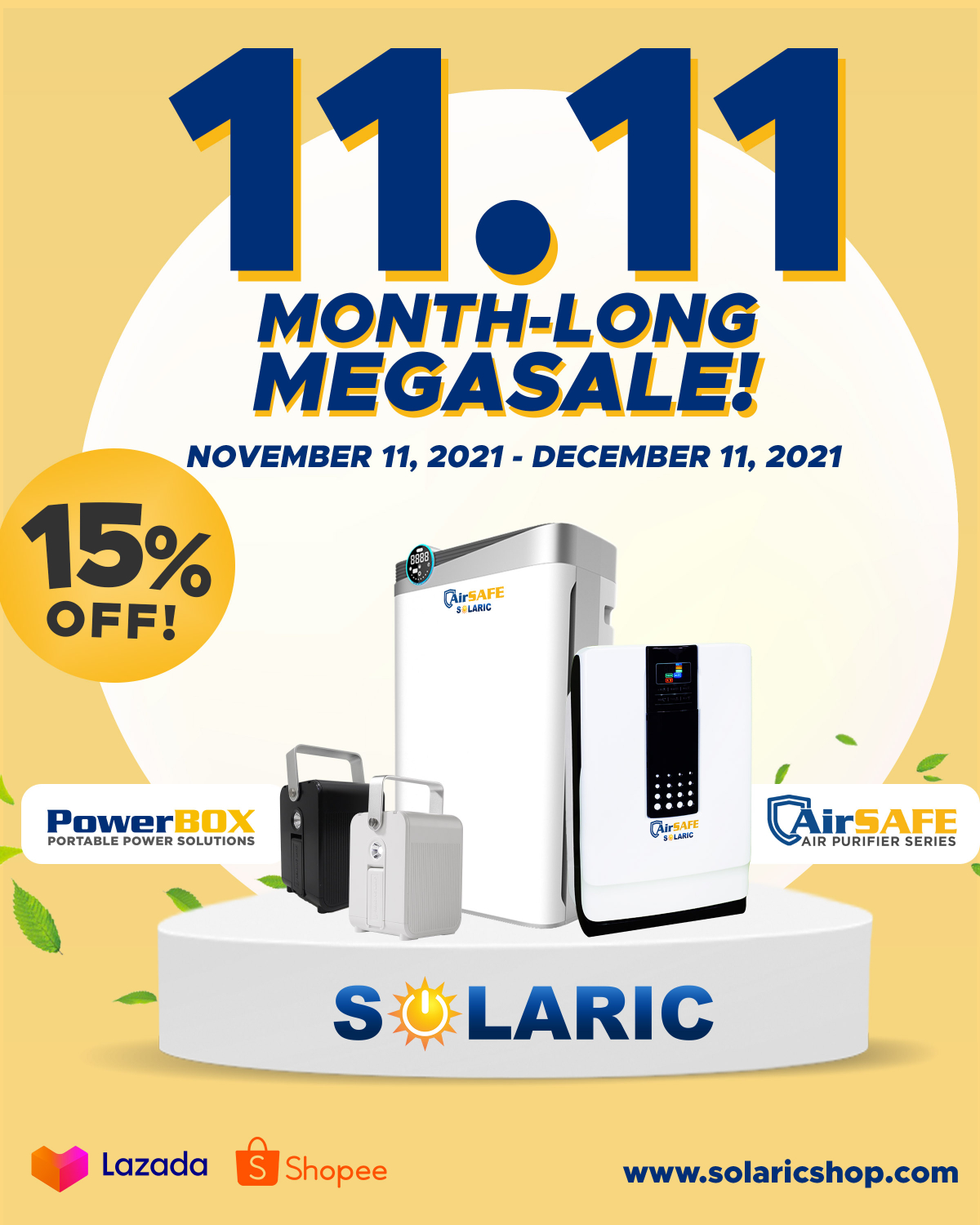 Solaric’s 11.11 Sale!