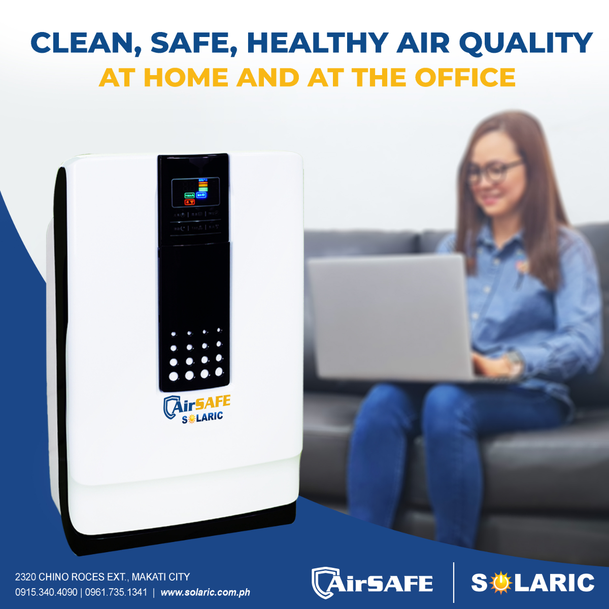 AIRSAFE FOR CLEAN, SAFE, AND HEALTHY AIR QUALITY